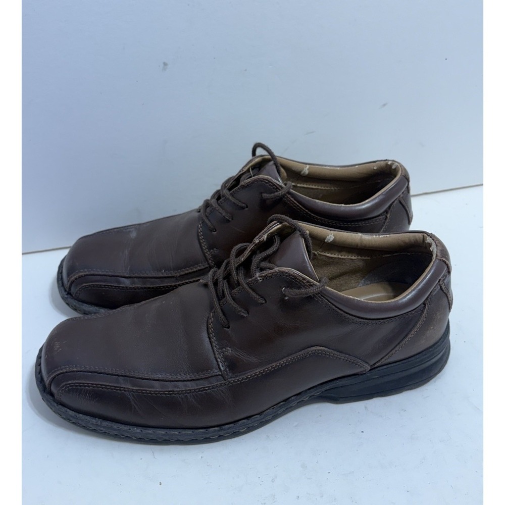 Dockers Mens Trustee Genuine Leather Dress Casual Lace-up Oxford Mens Size 11.5